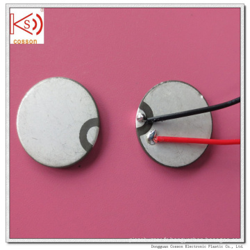 Ultrasonique 15mm Piezoelectric Dual Electrode Ceramic Buzzer